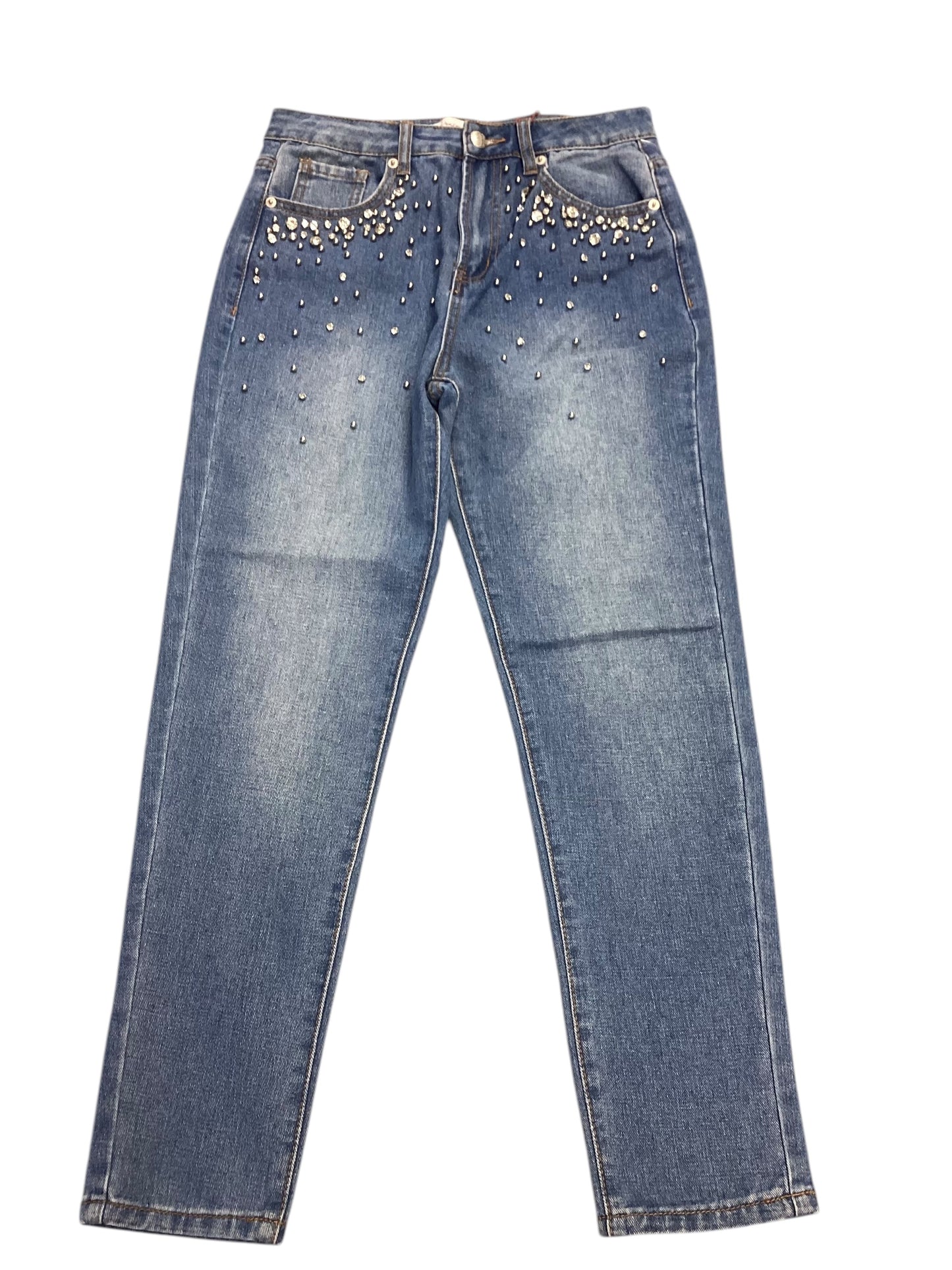 Jeans Straight By Clothes Mentor In Blue Denim, Size: 2