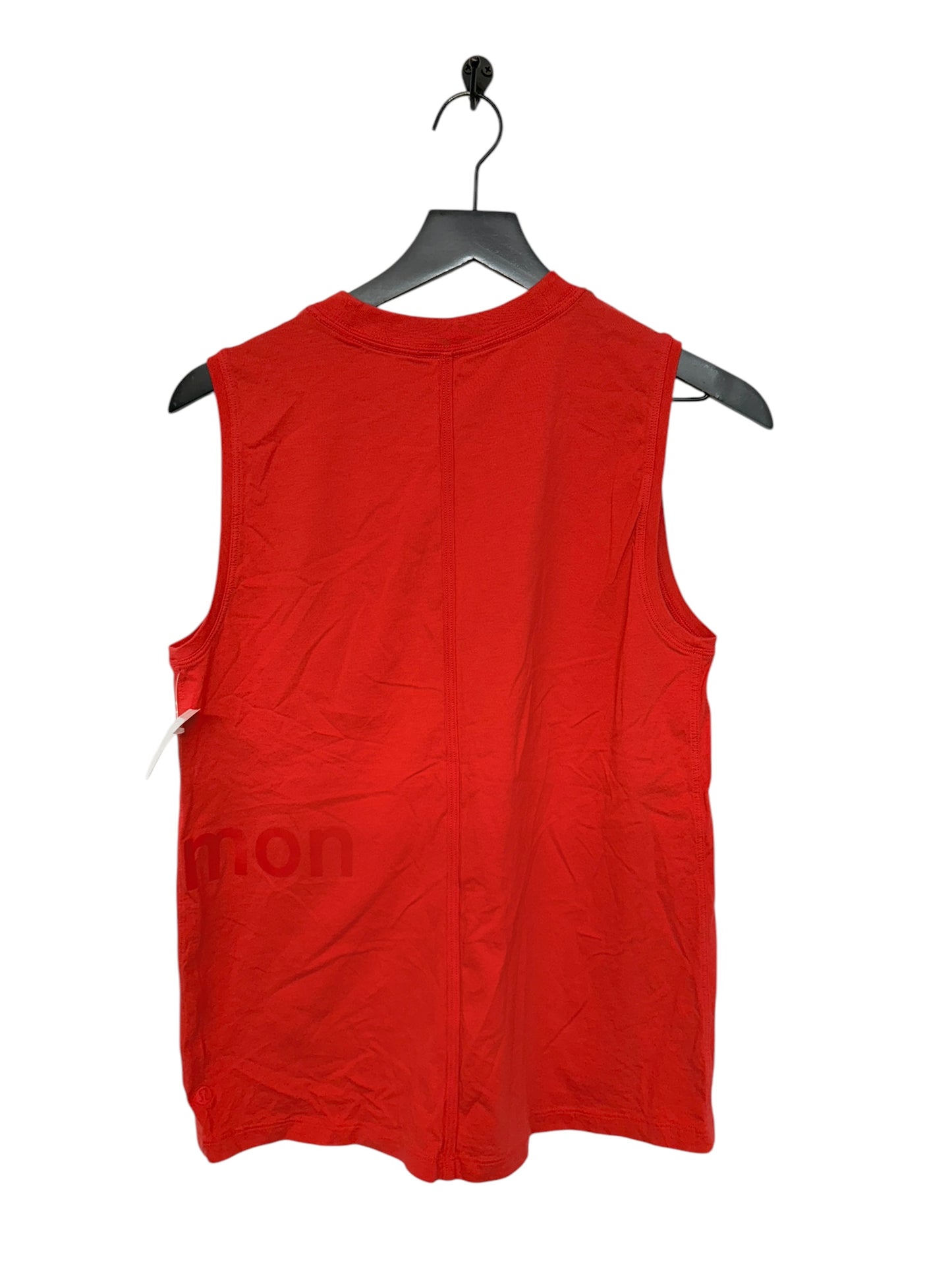 Athletic Tank Top By Lululemon In Red, Size: 6