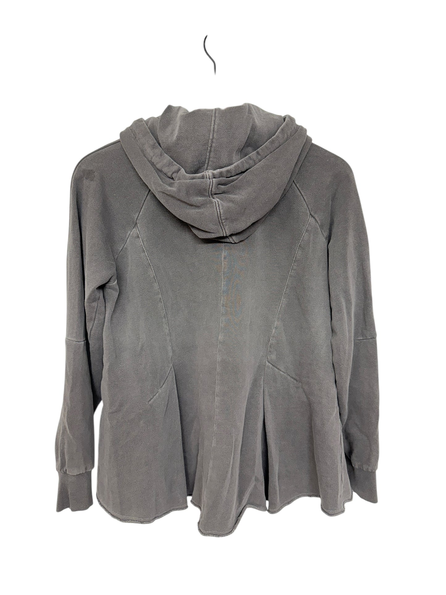 Sweatshirt Hoodie By Pilcro In Grey, Size: M