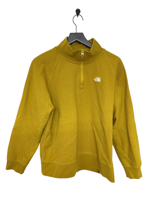 Sweatshirt Collar By The North Face In Yellow, Size: Xl