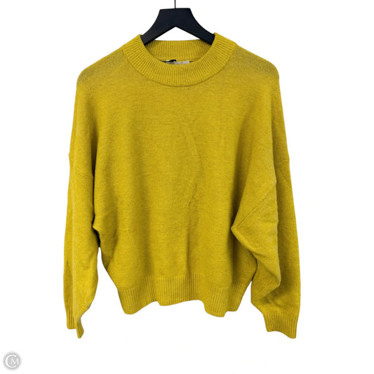 Sweater By H&m In Yellow, Size: L