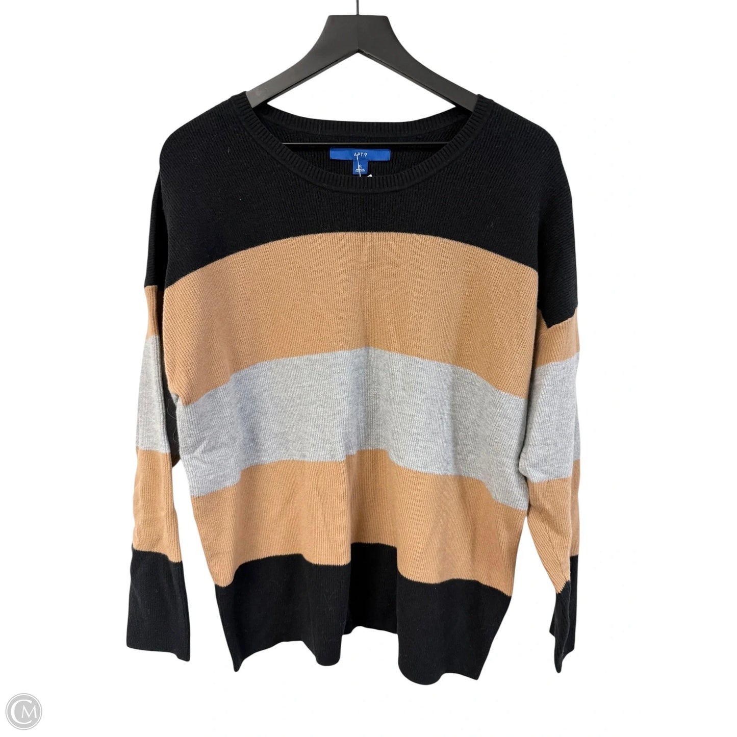 Sweater By Apt 9 In Multi-colored, Size: Xl