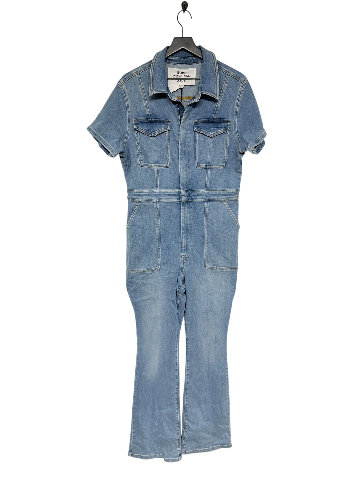 Jumpsuit By Good American In Blue Denim, Size: 2x