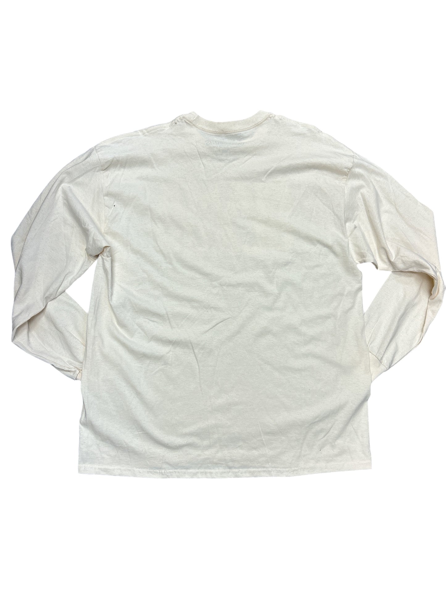 Top Long Sleeve By Clothes Mentor In Cream, Size: Xl