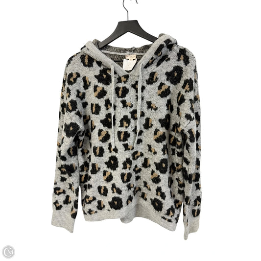 Sweater By Hem & Thread In Leopard Print, Size: M