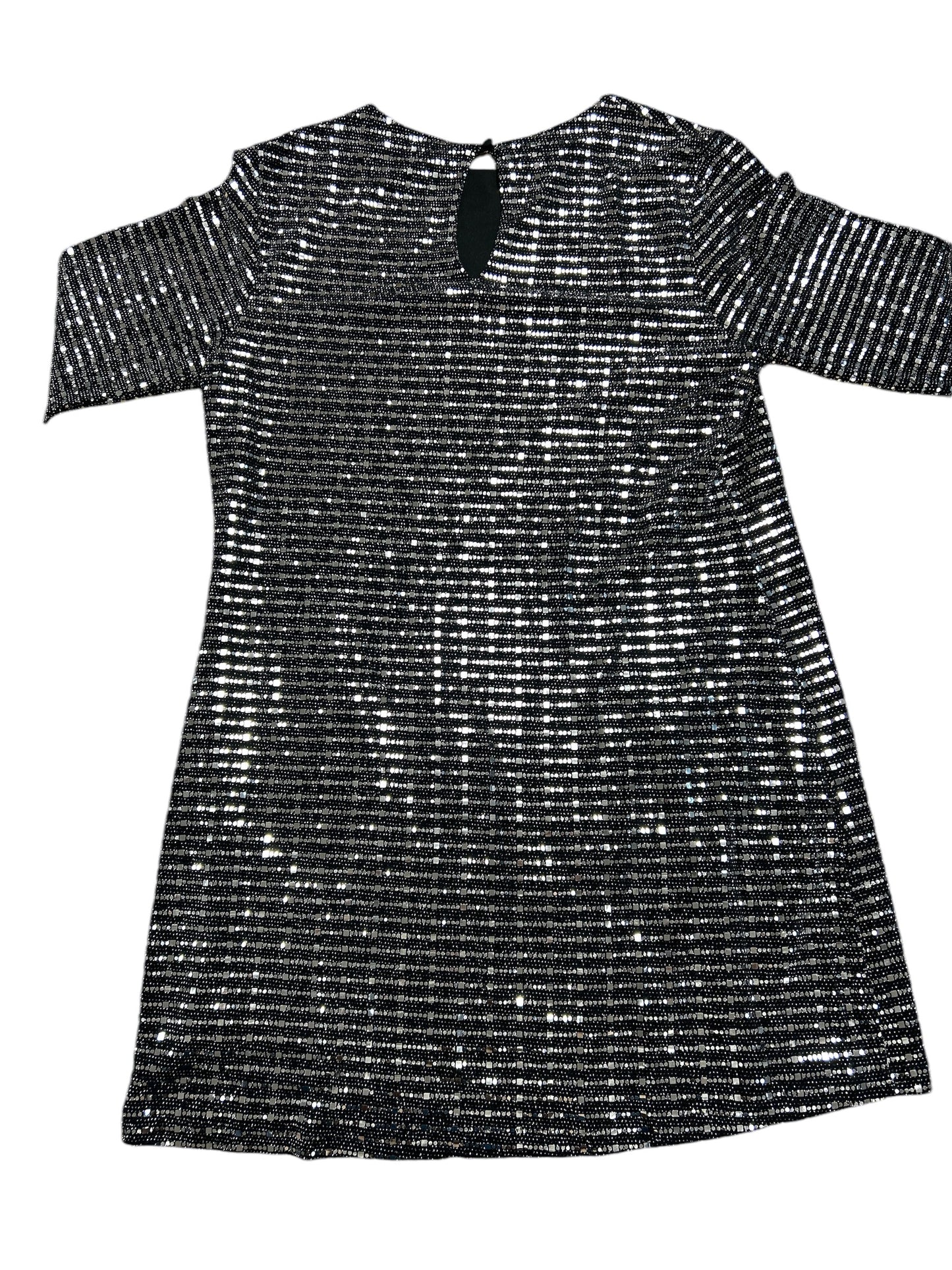 Dress Party Short By Cmc In Black & Silver, Size: L