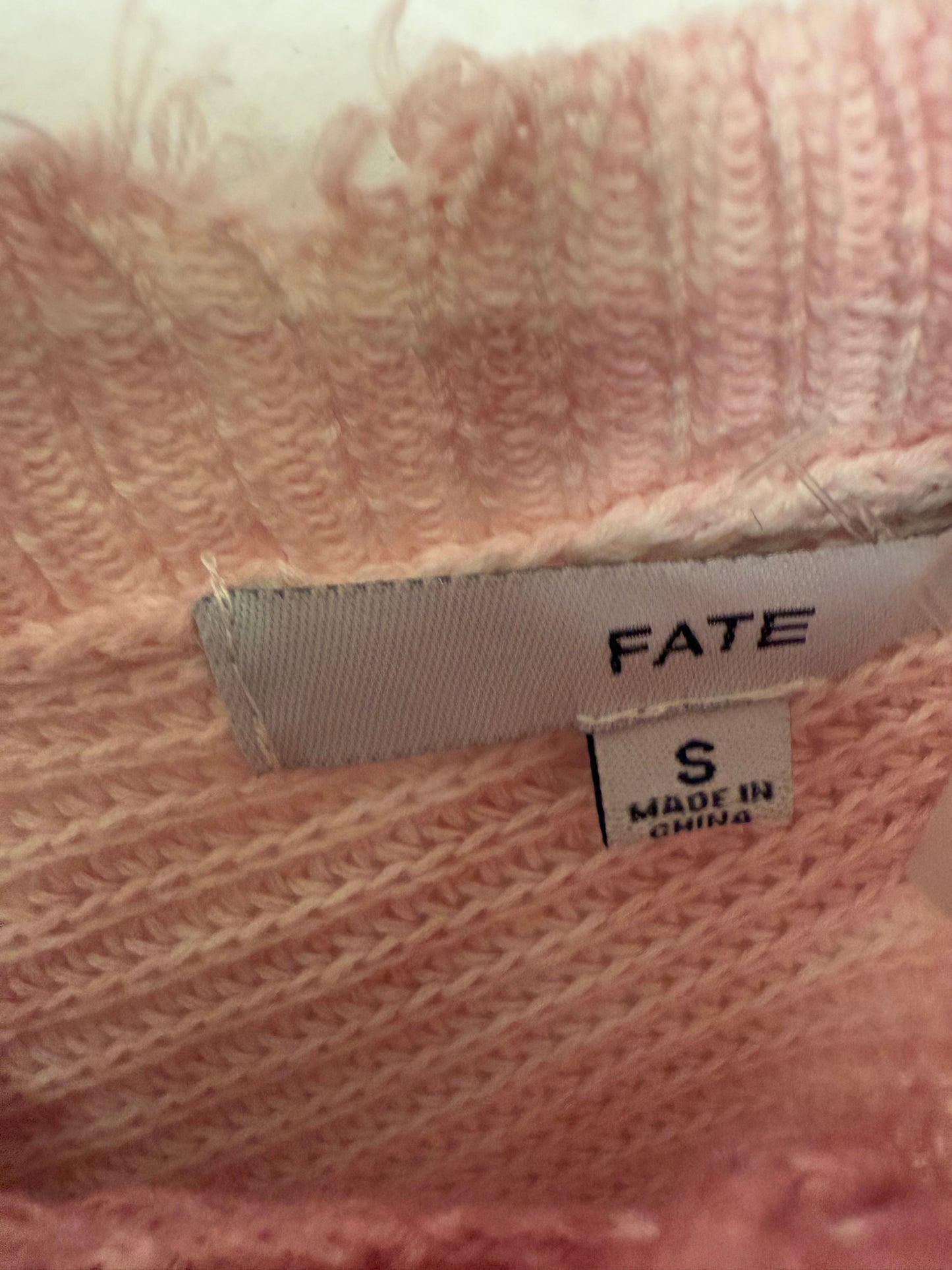 Sweater By Fate  Size: S
