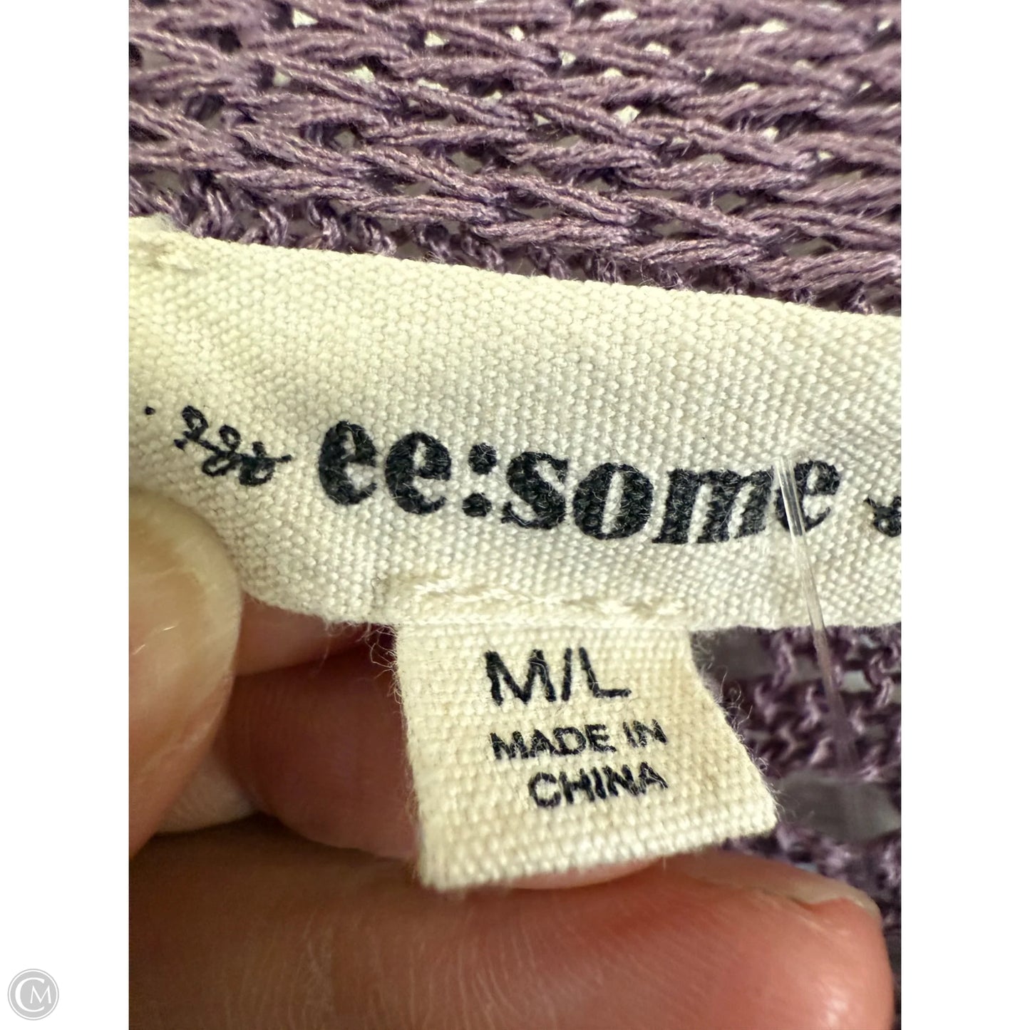 Sweater By Eesome In Purple, Size: M
