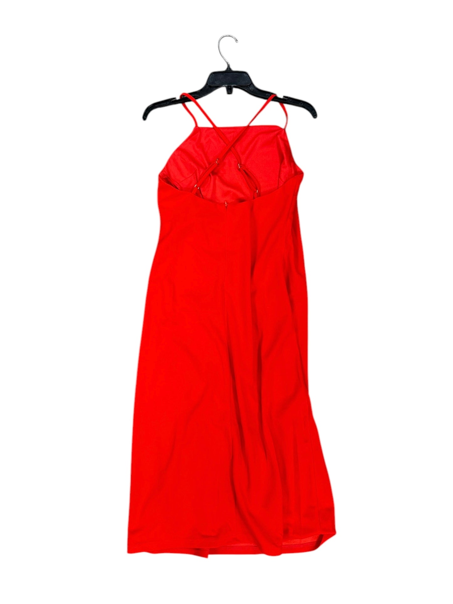 Dress Party Midi By She + Sky In Red, Size: L