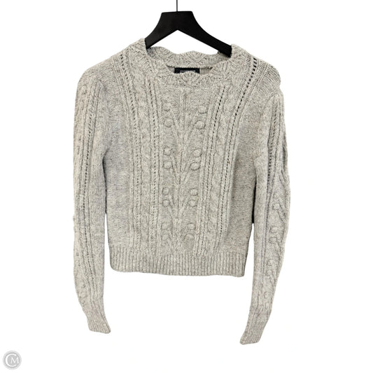 Sweater By Clothes Mentor In Grey, Size: S