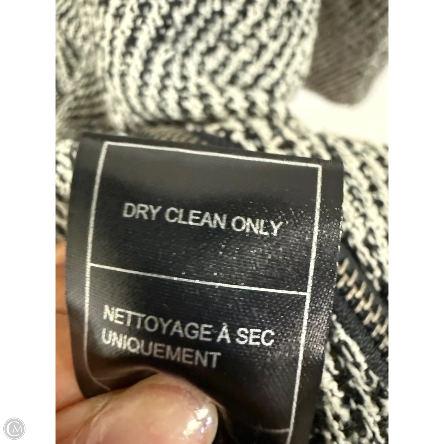 Jacket Other By Jack In Black & White, Size: S