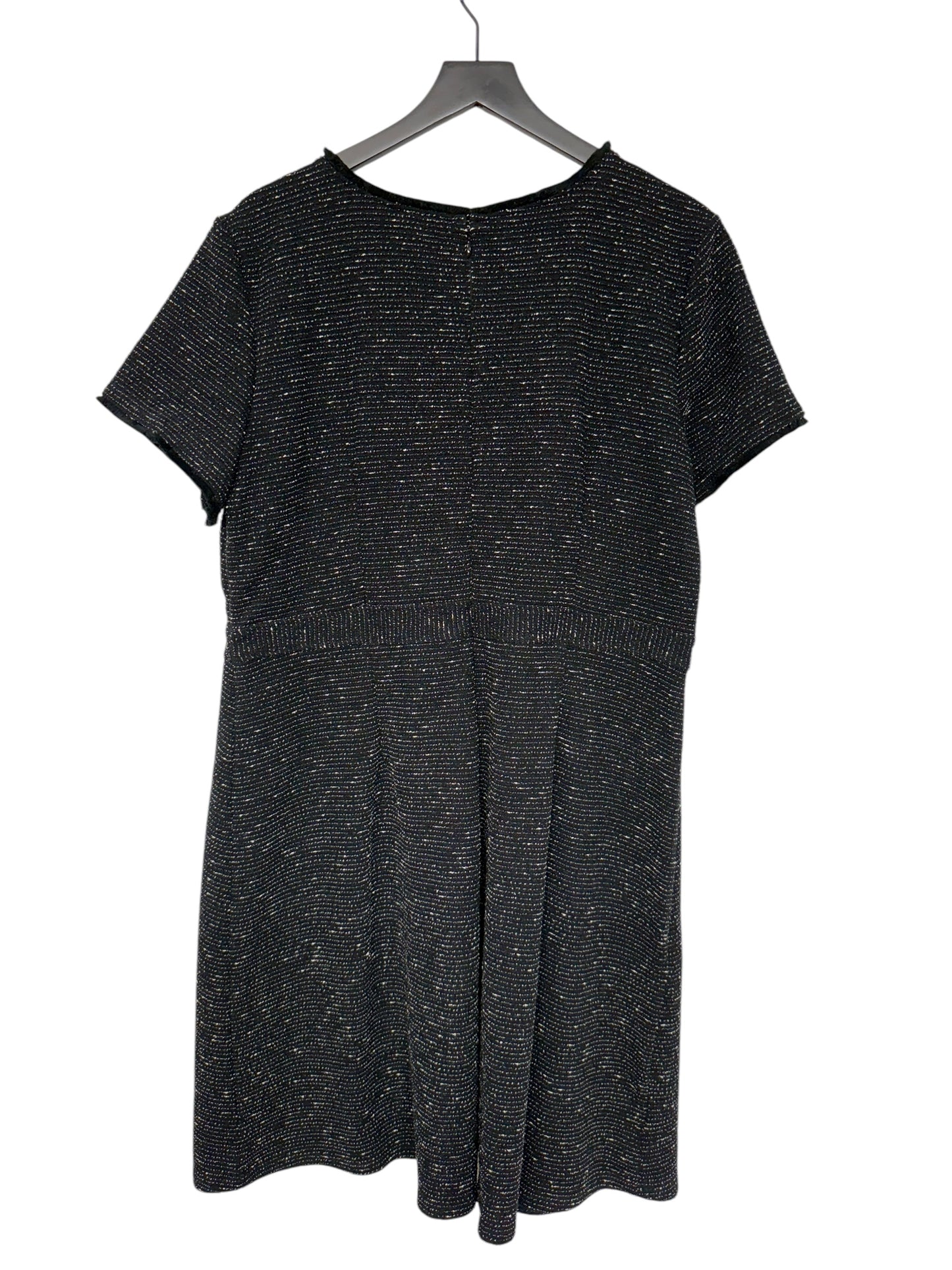 Dress Work By Loft In Black, Size: 16