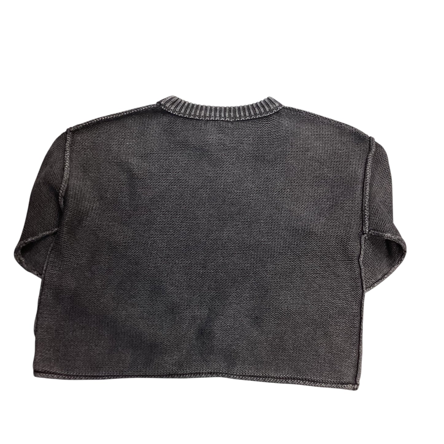 Sweater By Zenana Outfitters In Grey, Size: S