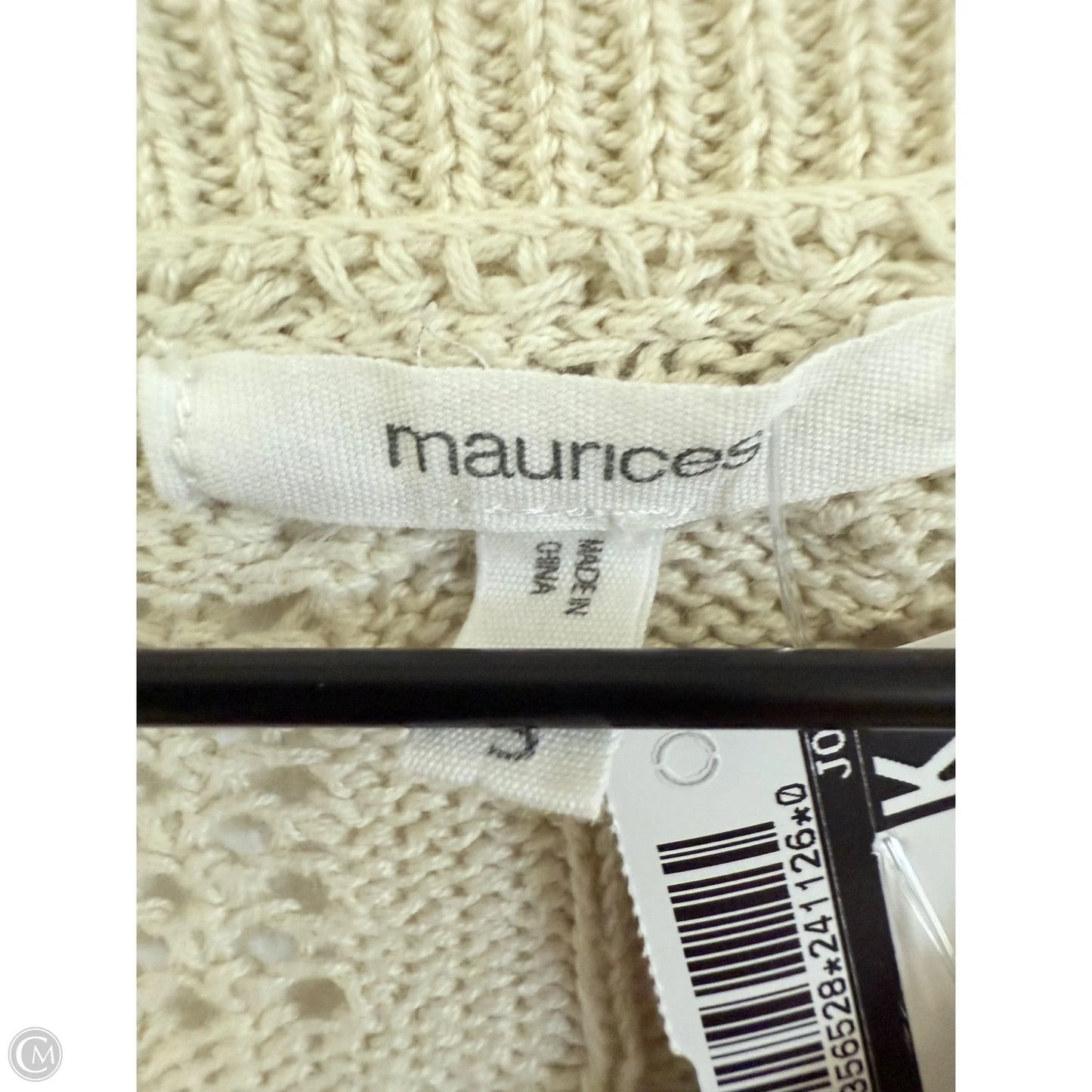 Sweater By Maurices In Cream, Size: S