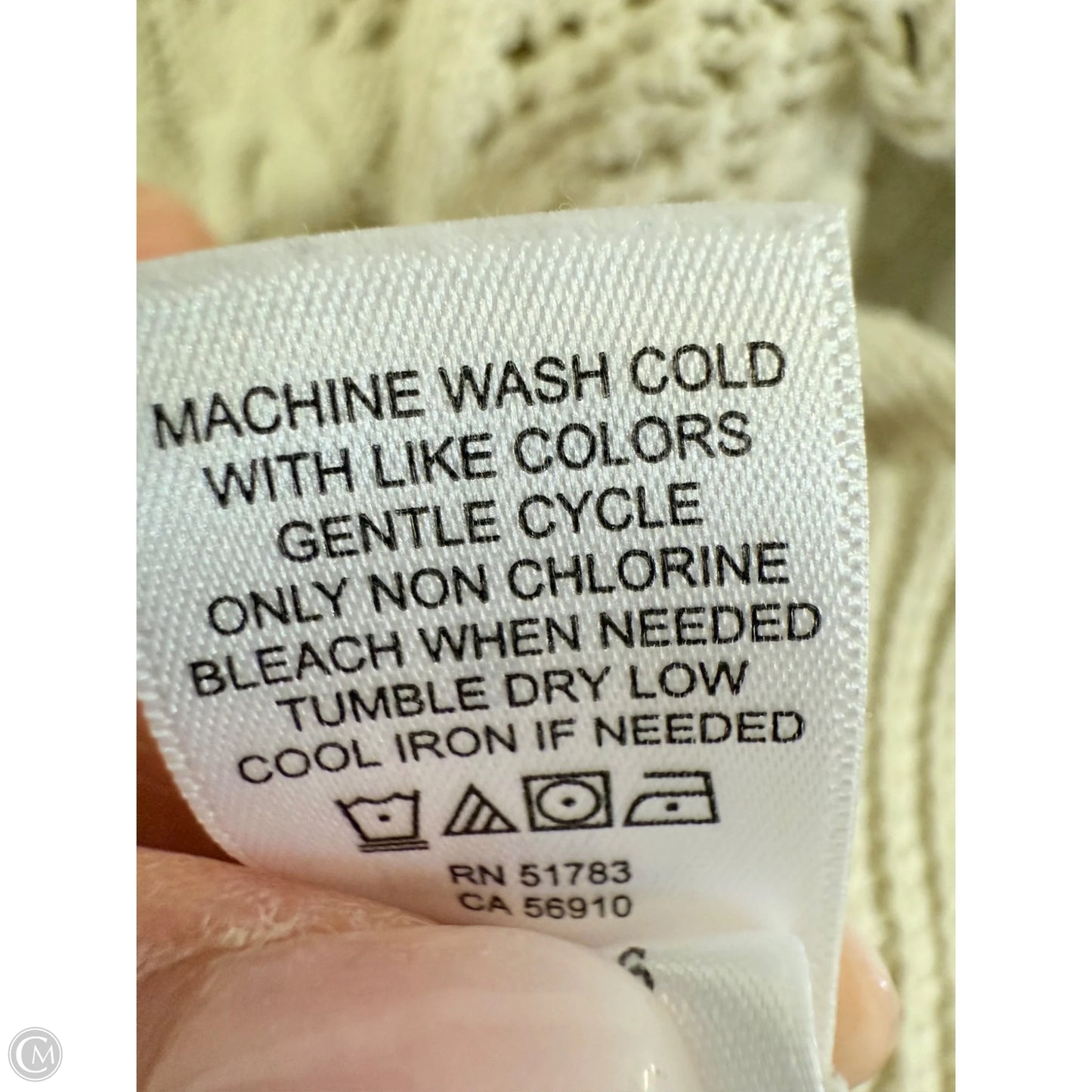 Sweater By Maurices In Cream, Size: S