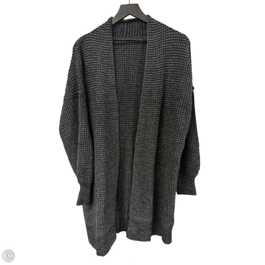 Sweater Cardigan By Cme In Grey, Size: S