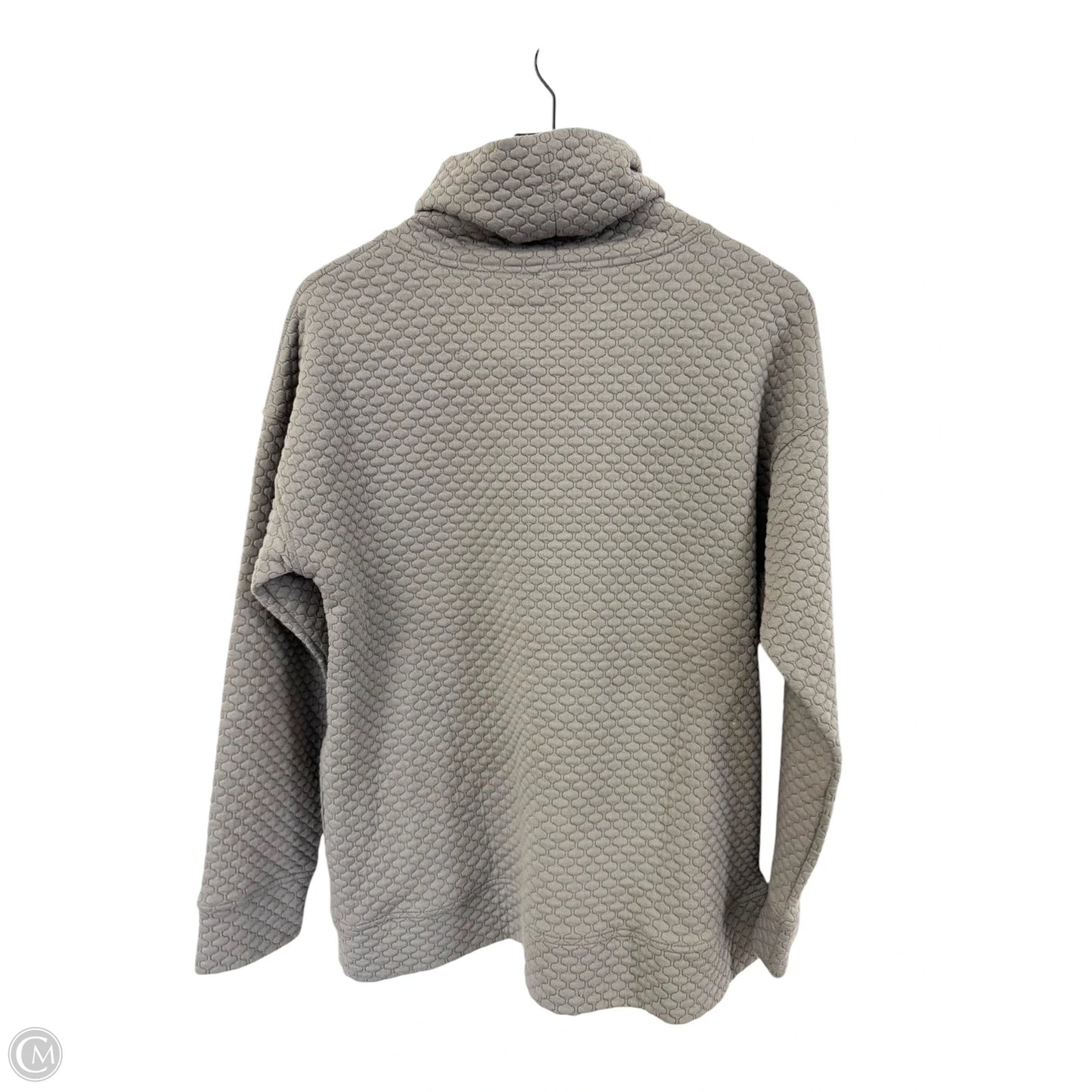 Sweatshirt Crewneck By Jones New York In Grey, Size: L