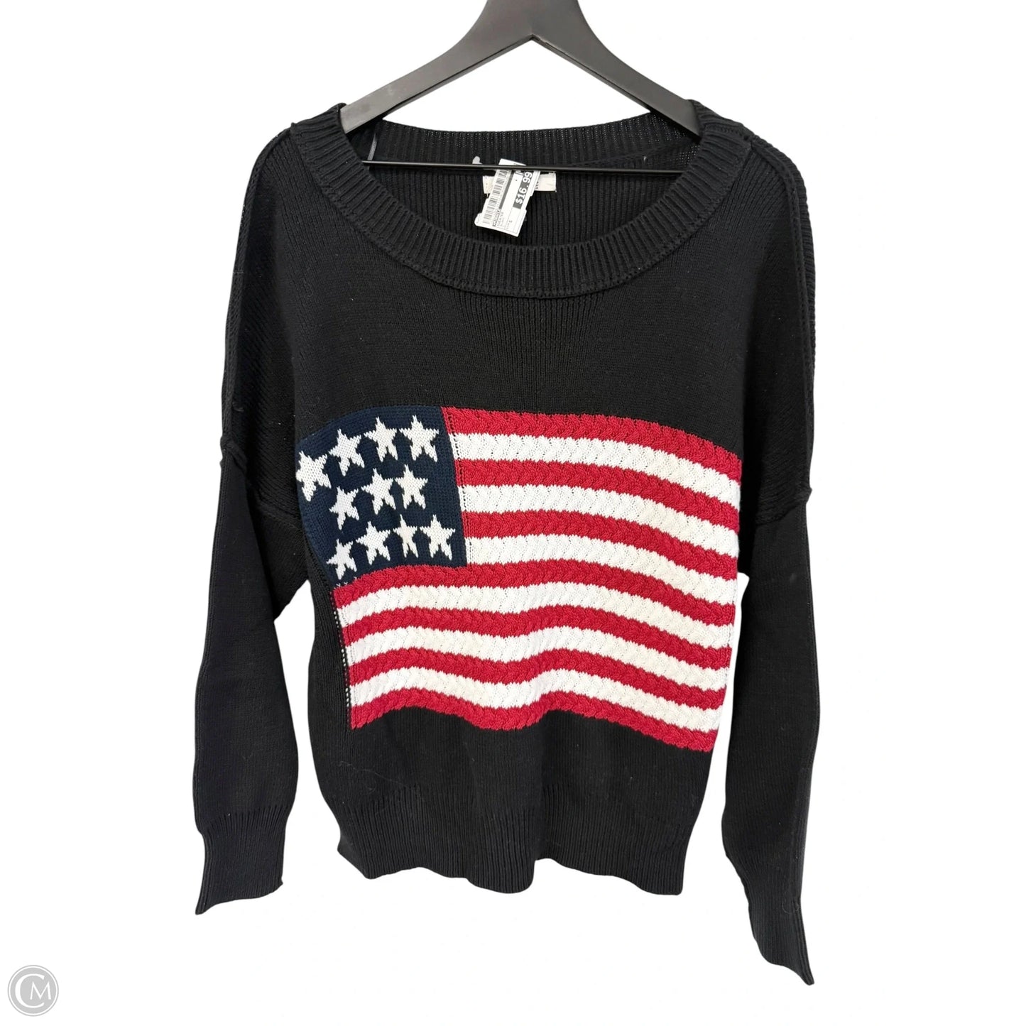 Sweater By Miracle In Black, Size: S