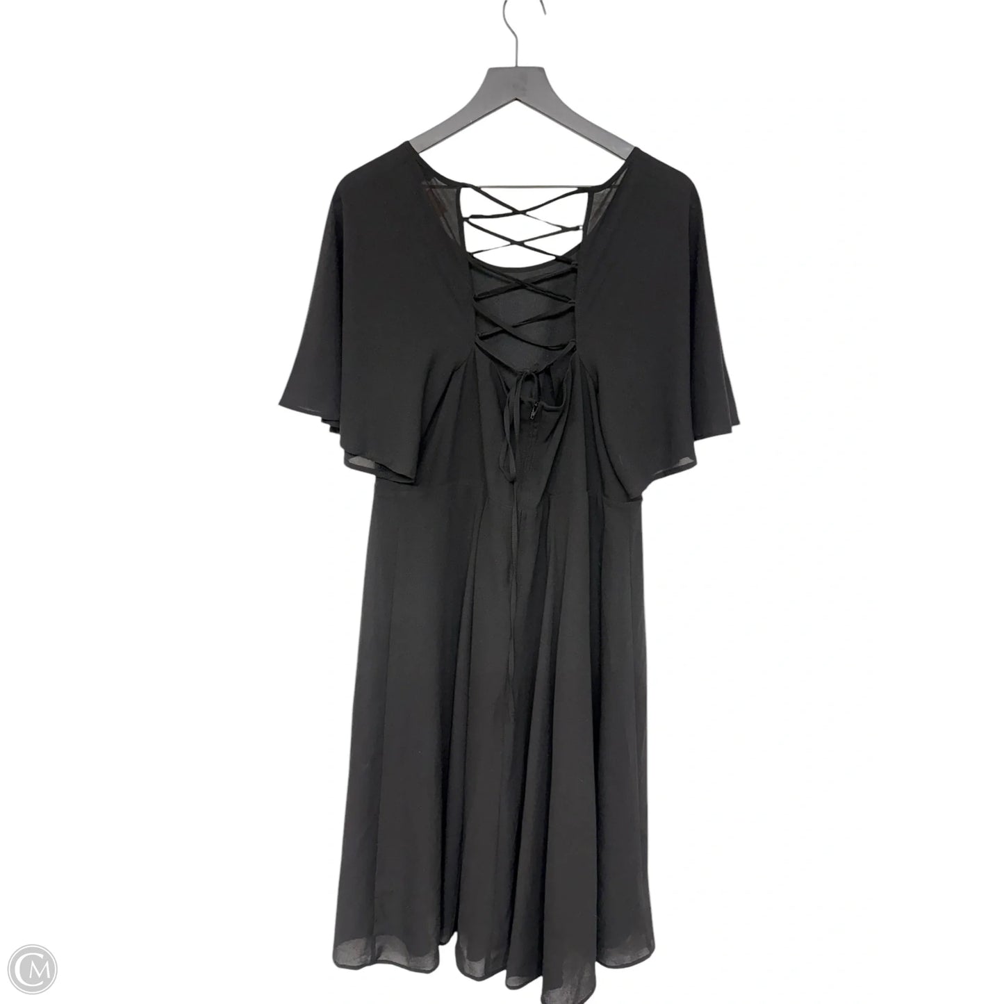 Dress Party Short By Torrid In Black, Size: 14