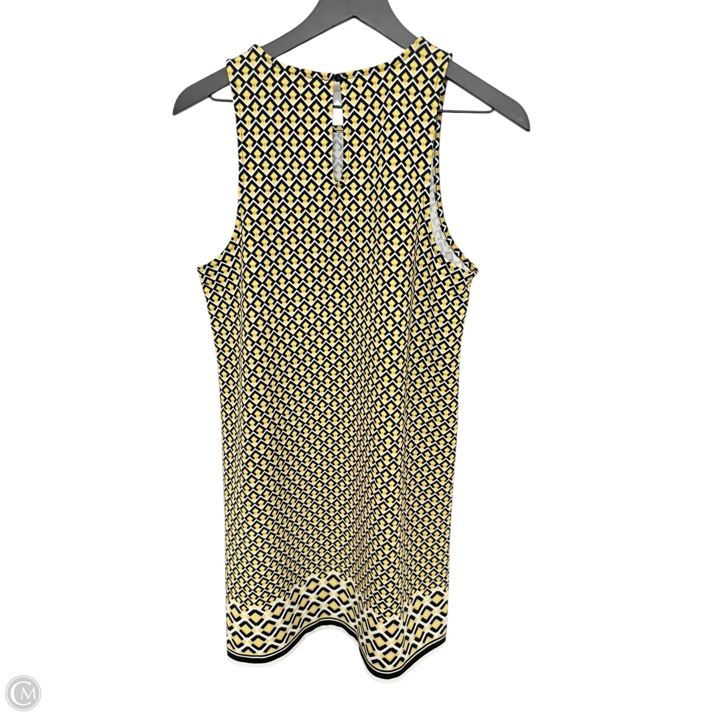 Dress Work By Banana Republic In Black & Yellow, Size: M