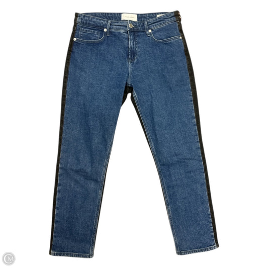 Jeans Straight By Dear John In Black & Blue, Size: 8