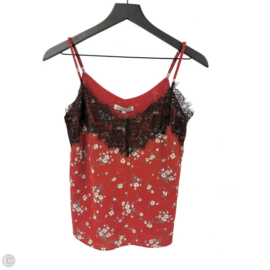 Top Sleeveless By Cme In Floral Print, Size: Xs