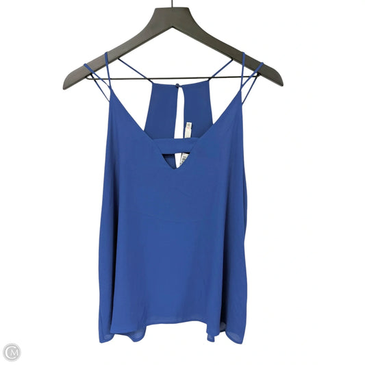 Top Sleeveless By Lush In Blue, Size: S