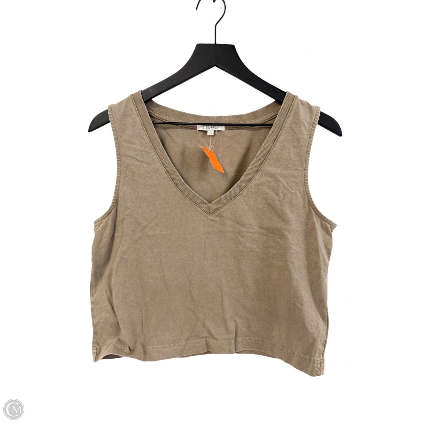 Top Sleeveless By Z Supply In Beige, Size: M