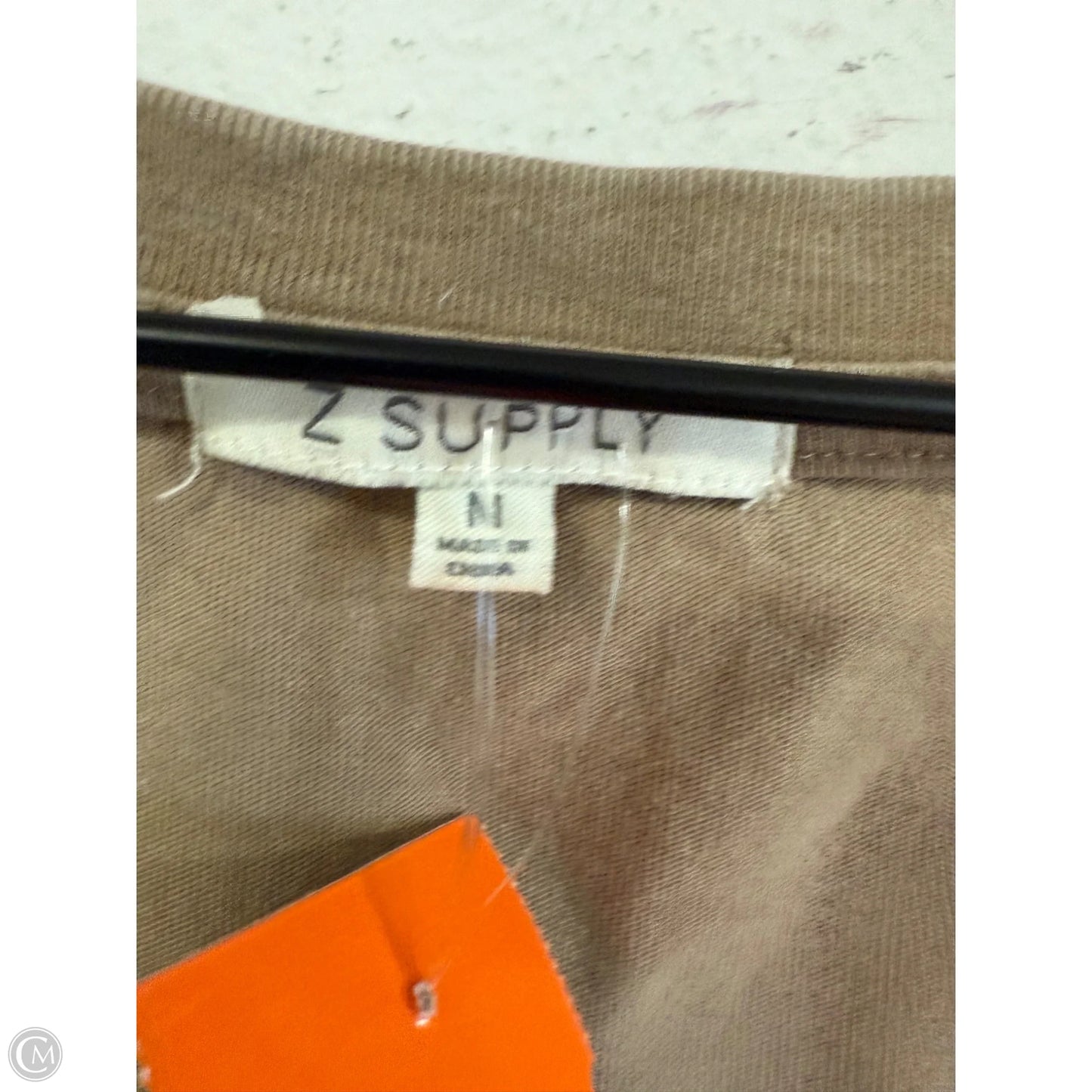 Top Sleeveless By Z Supply In Beige, Size: M