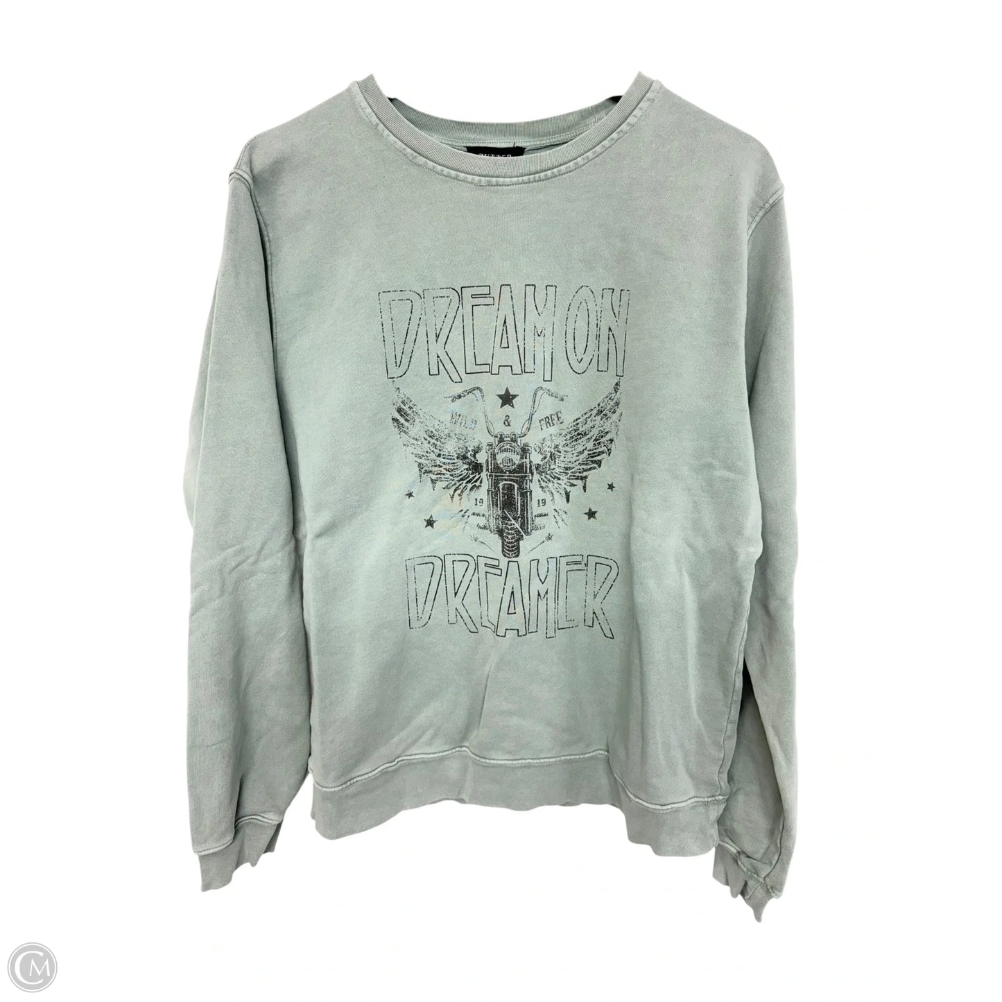 Sweatshirt Crewneck By Cmc In Green, Size: L