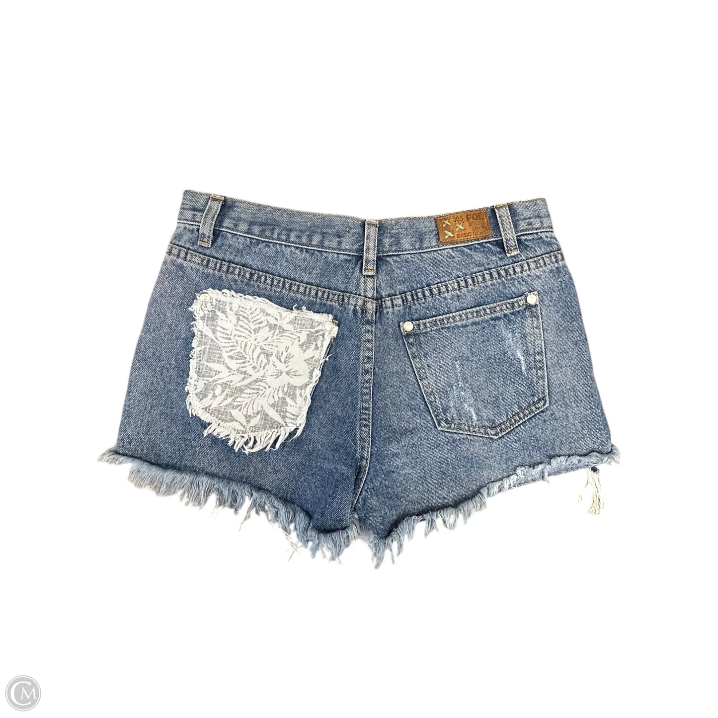 Shorts By Pol In Blue Denim, Size: M