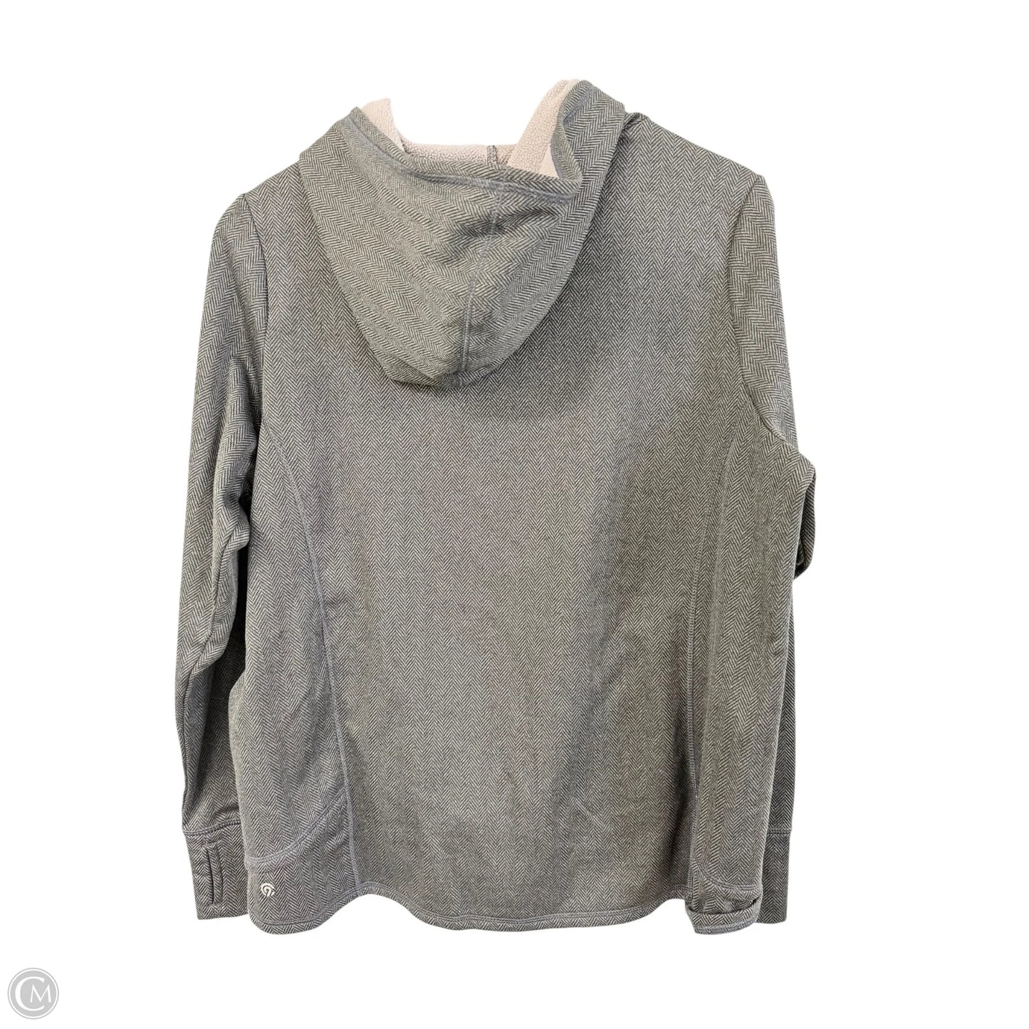 Athletic Sweatshirt Hoodie By C9 By Champion In Grey, Size: L