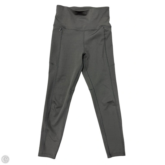 Athletic Leggings By Nicole By Nicole Miller In Black, Size: L