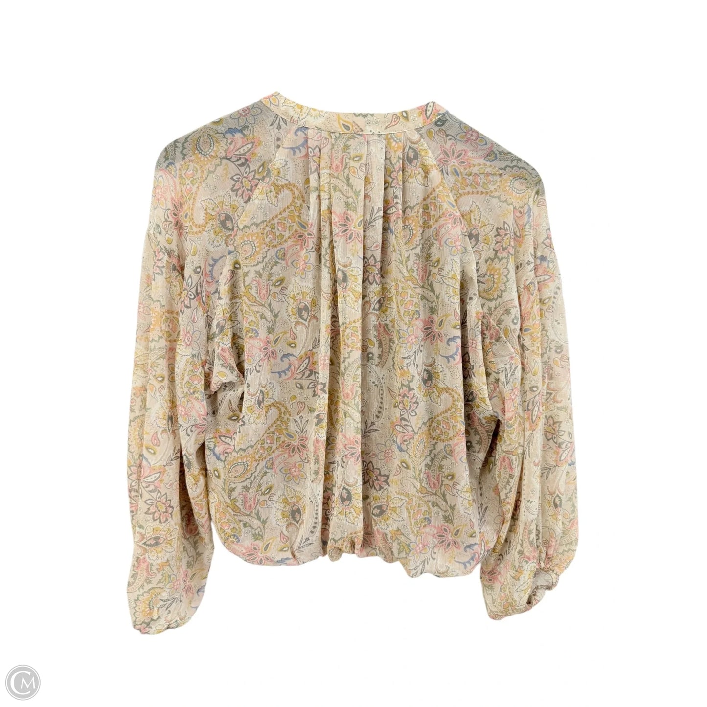 Top Long Sleeve By Dress Forum In Floral Print, Size: S