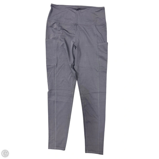 Athletic Leggings By Tuff Athletics In Navy, Size: M