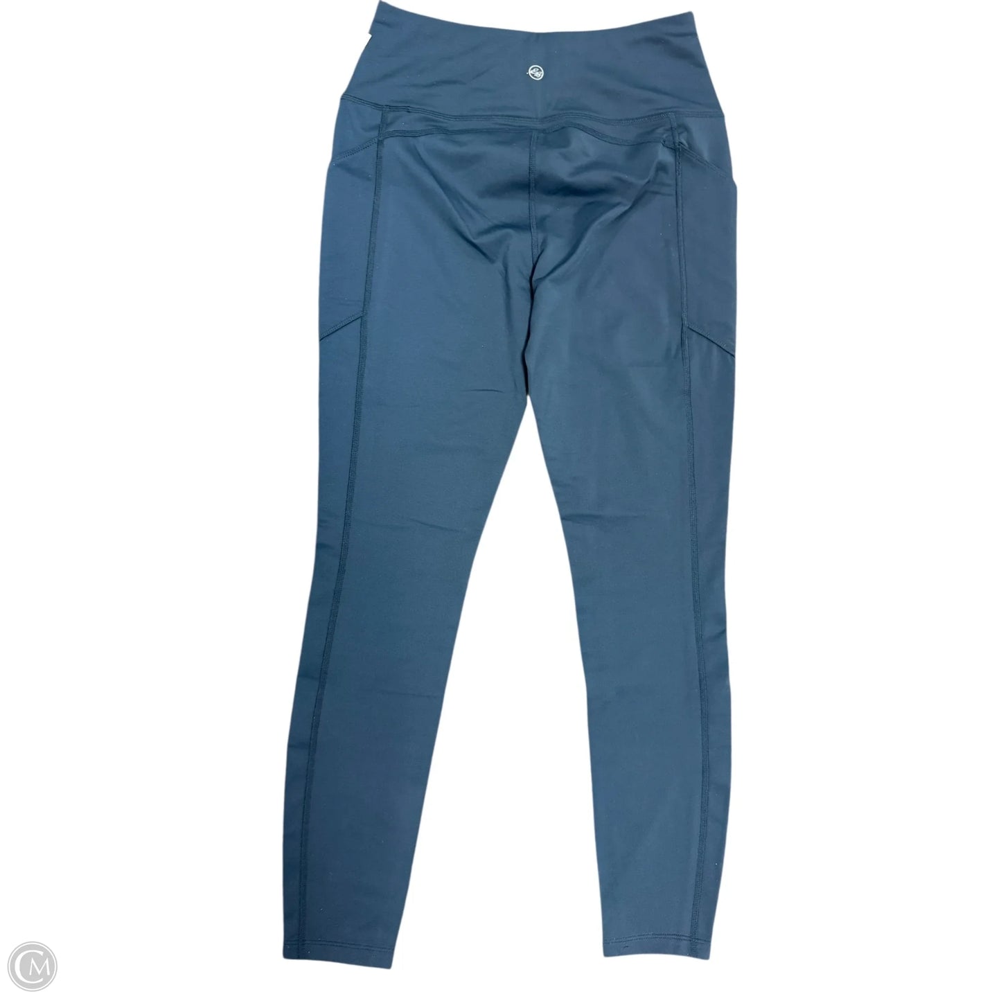 Athletic Leggings By Eddie Bauer In Navy, Size: S