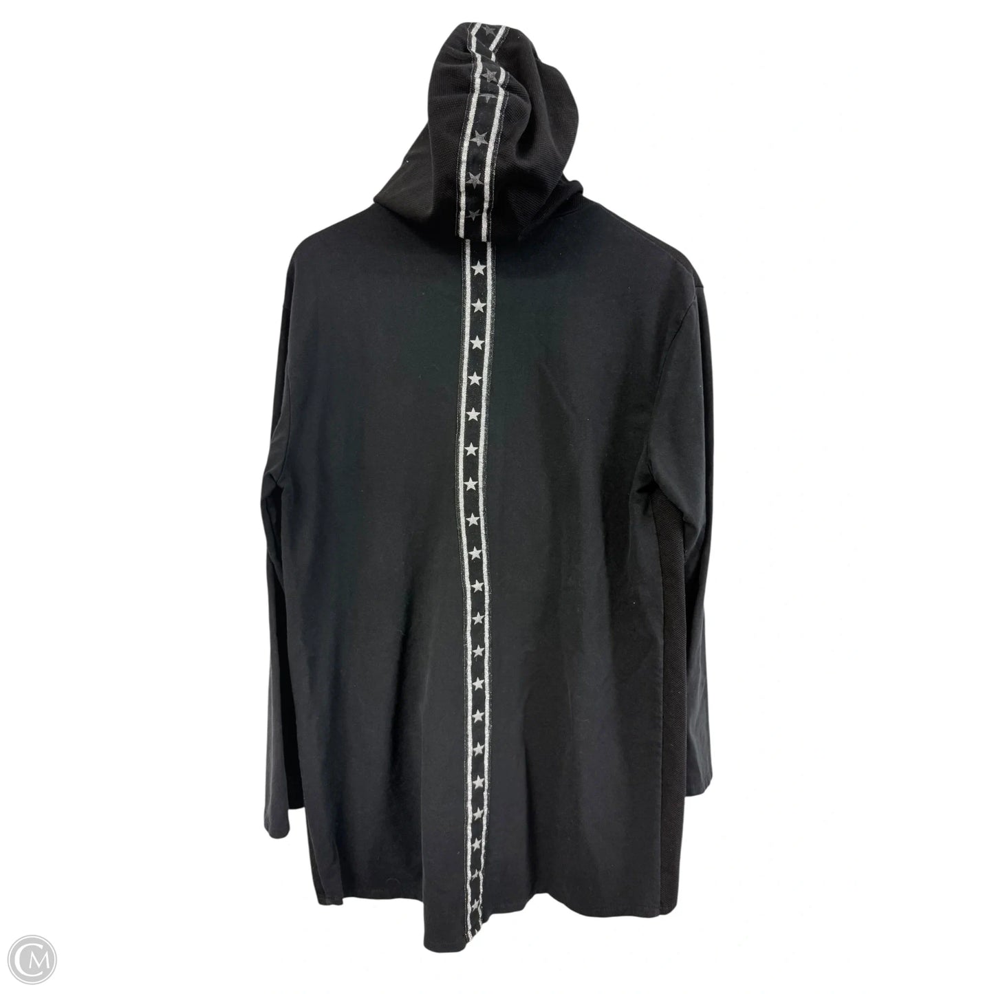 Sweatshirt Hoodie By Clothes Mentor In Black, Size: S
