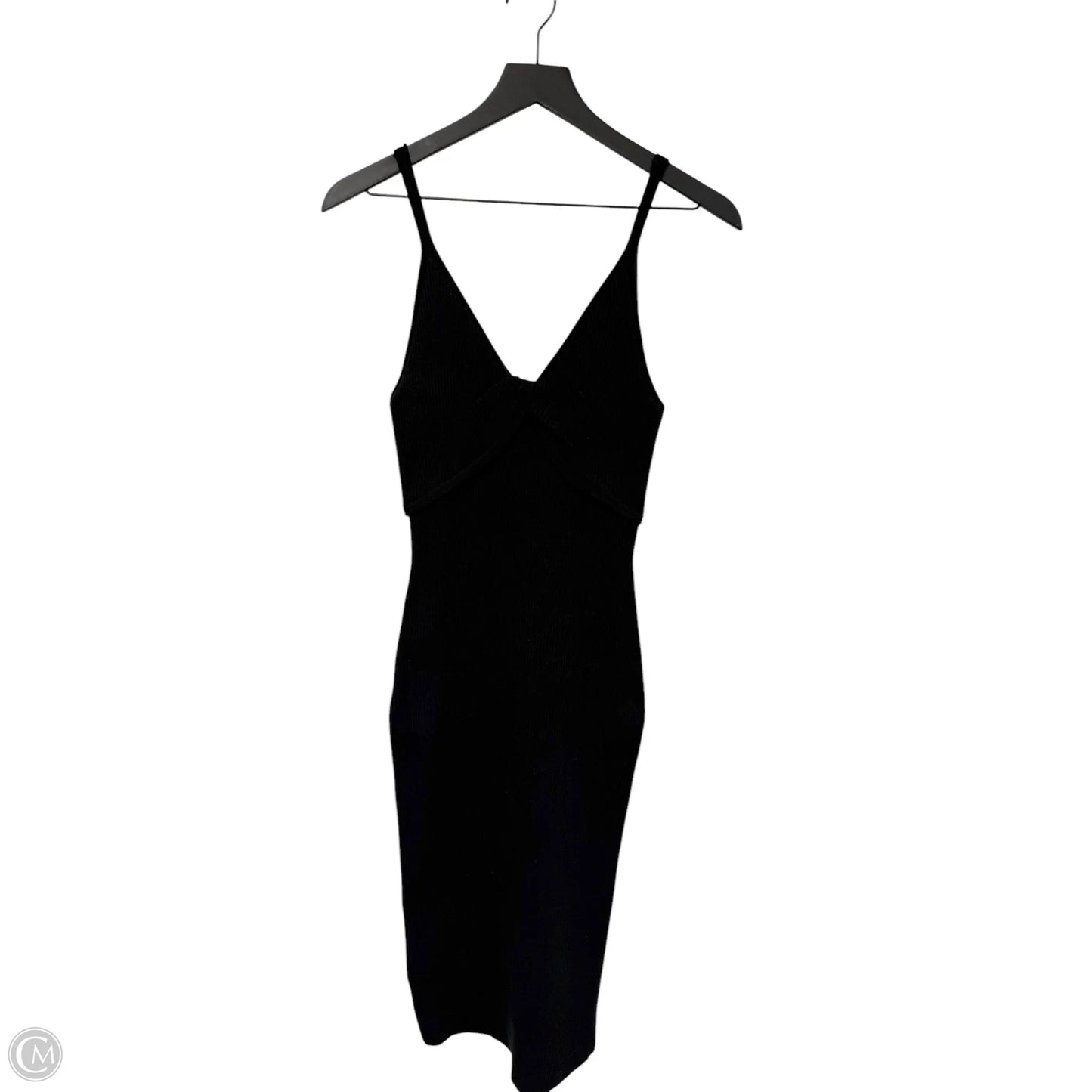 Dress Casual Midi By Hem & Thread In Black, Size: L