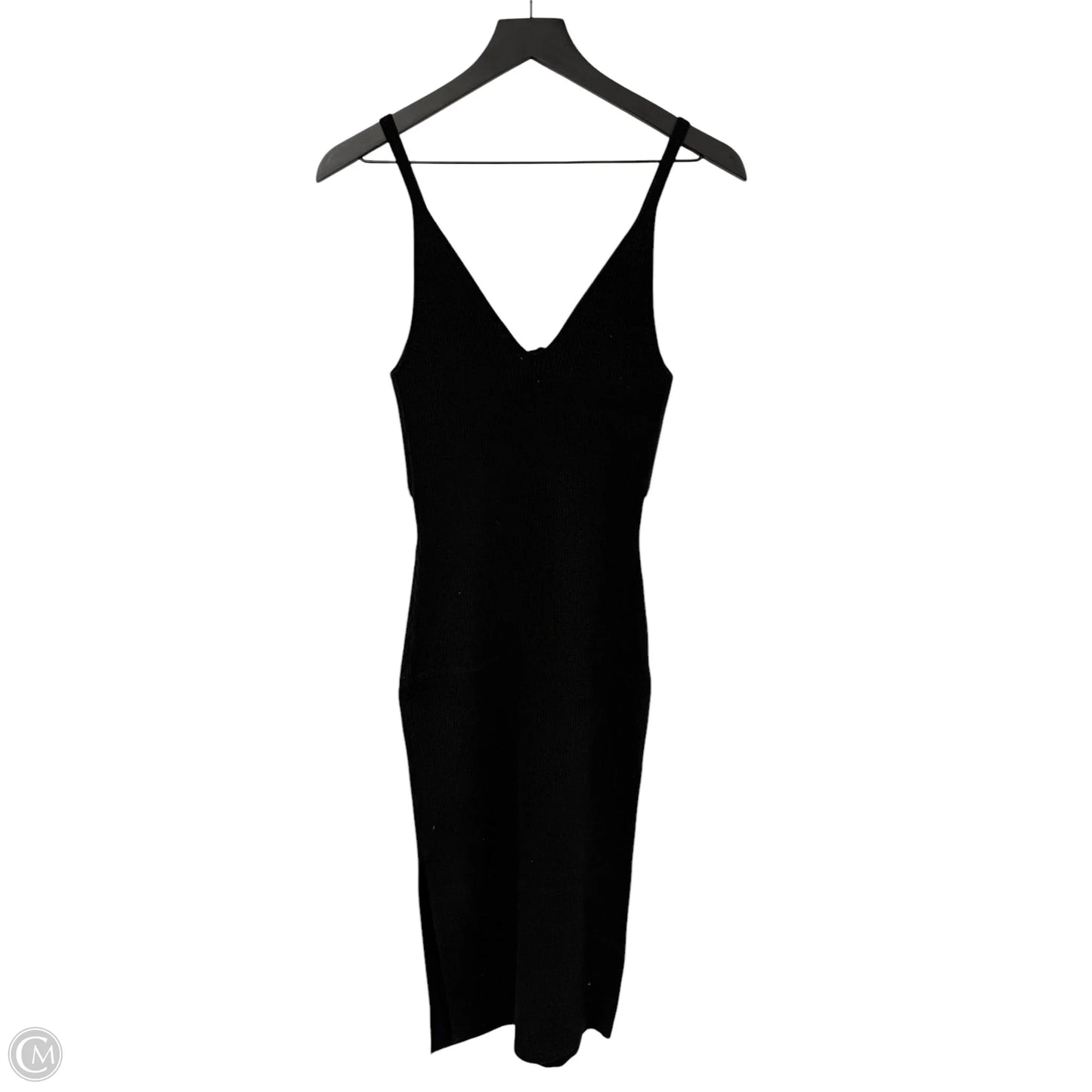 Dress Casual Midi By Hem & Thread In Black, Size: L