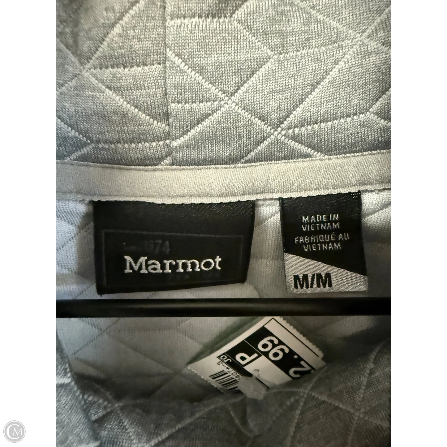 Sweatshirt Crewneck By Marmot In Grey, Size: M