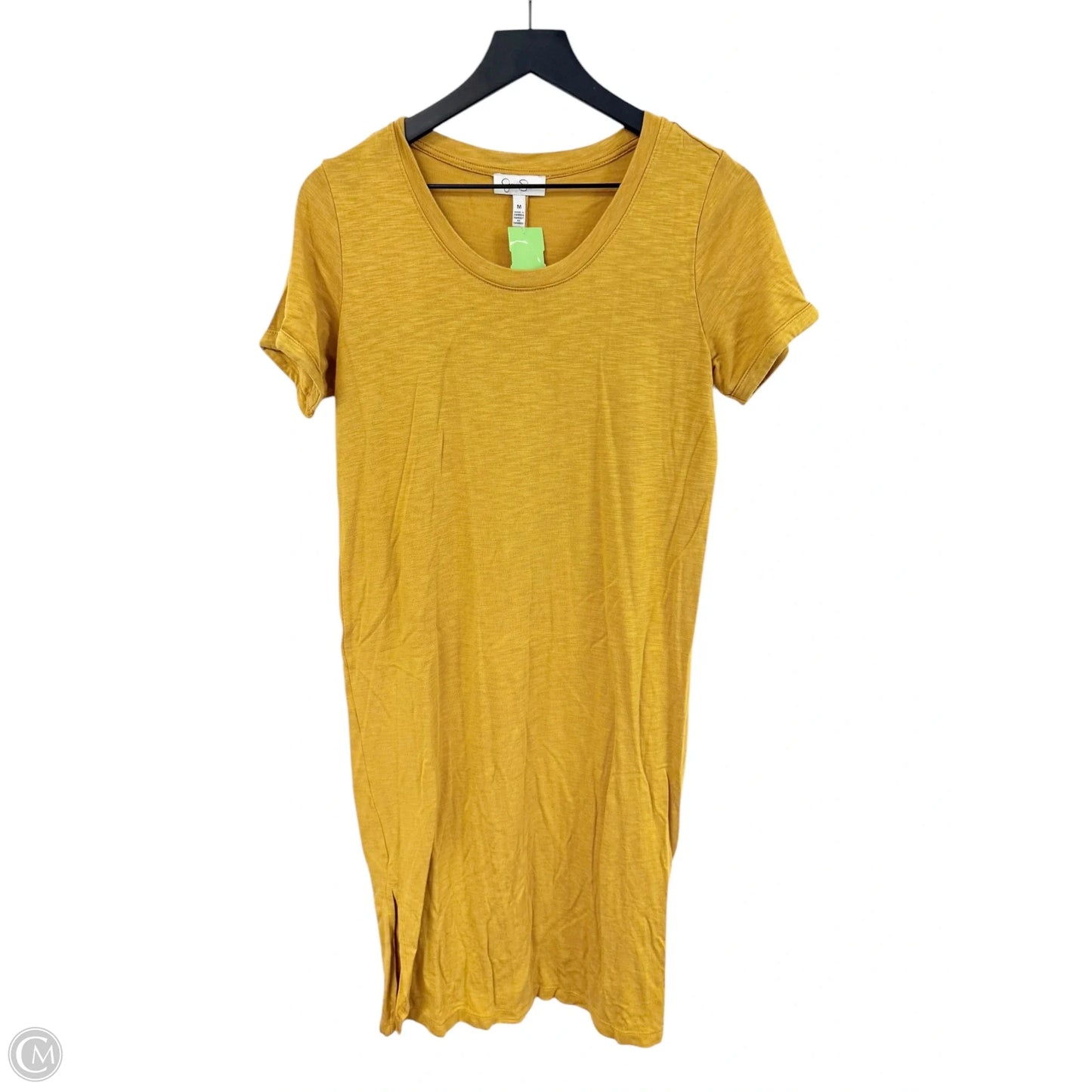 Dress Casual Midi By Jessica Simpson In Yellow, Size: M