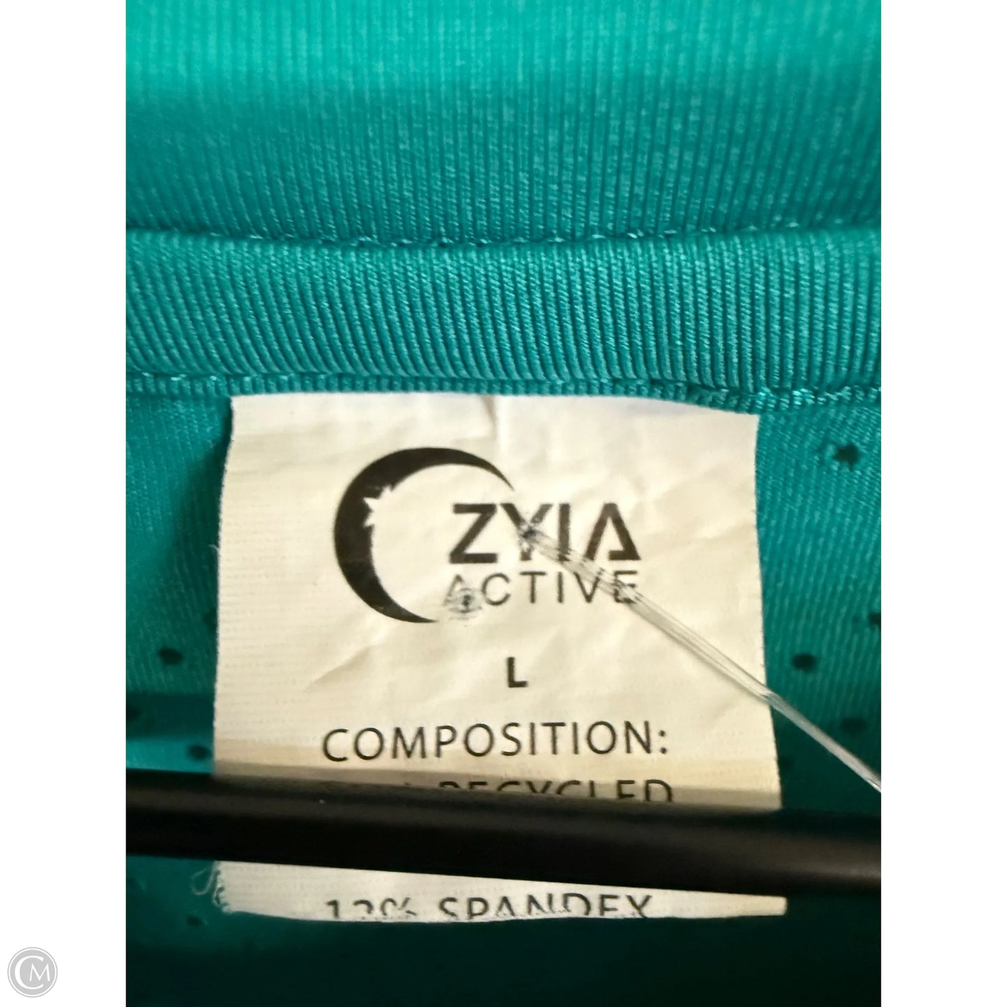 Athletic Top Long Sleeve Crewneck By Zyia In Green, Size: L