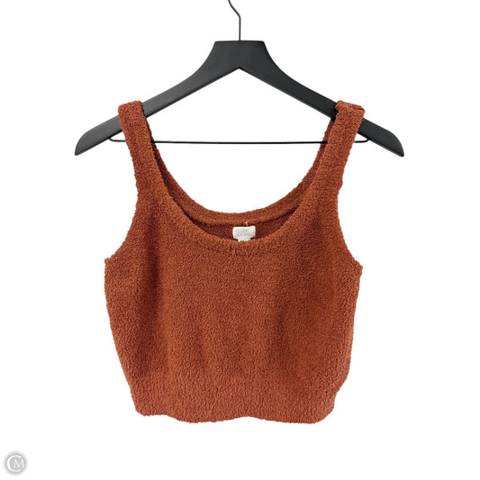 Top Sleeveless By Stars Above In Orange, Size: S