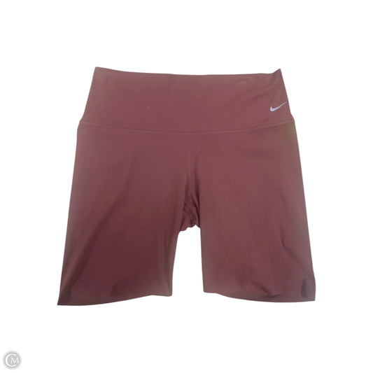 Athletic Shorts By Nike Apparel In Brown, Size: XL