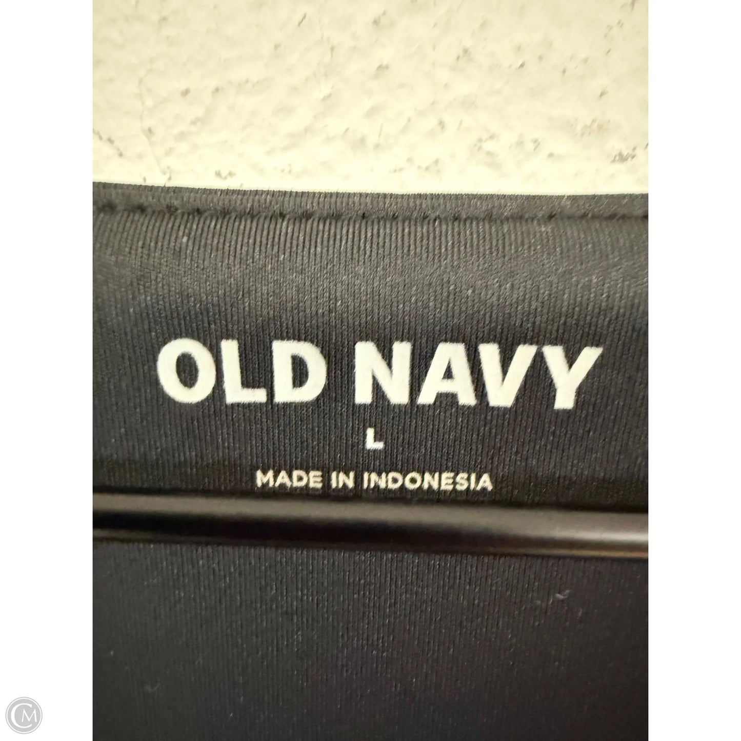 Top Long Sleeve Basic By Old Navy In Black, Size: L