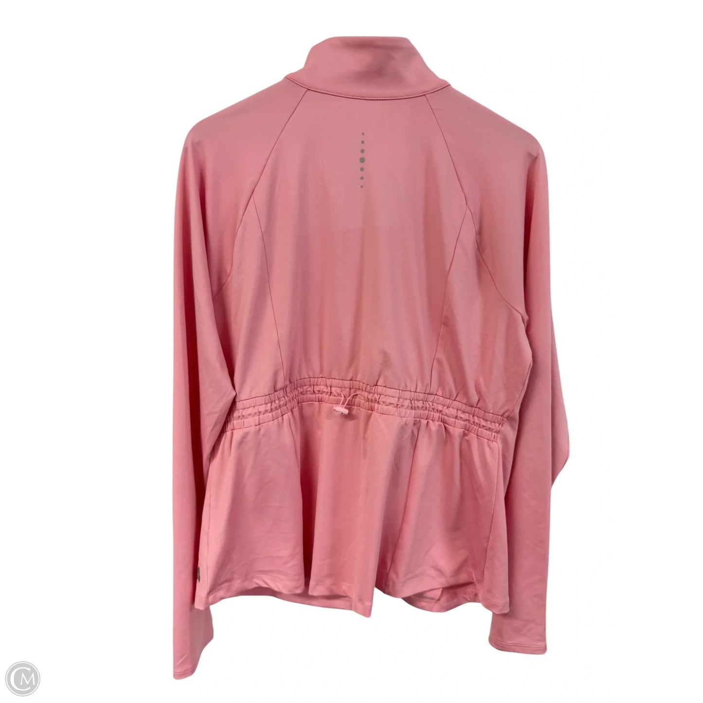 Athletic Jacket By Tek Gear In Pink, Size: Xl