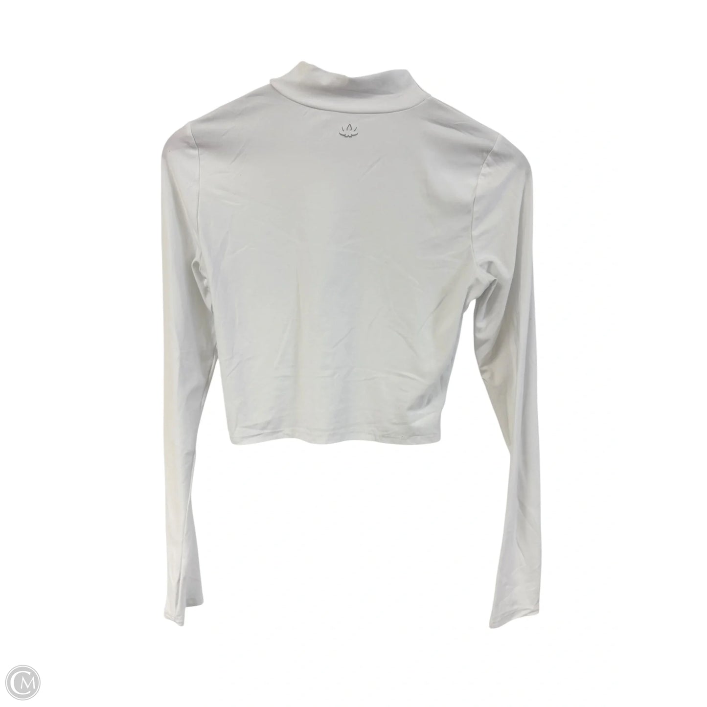 Athletic Top Long Sleeve Crewneck By Beyond Yoga In White, Size: M