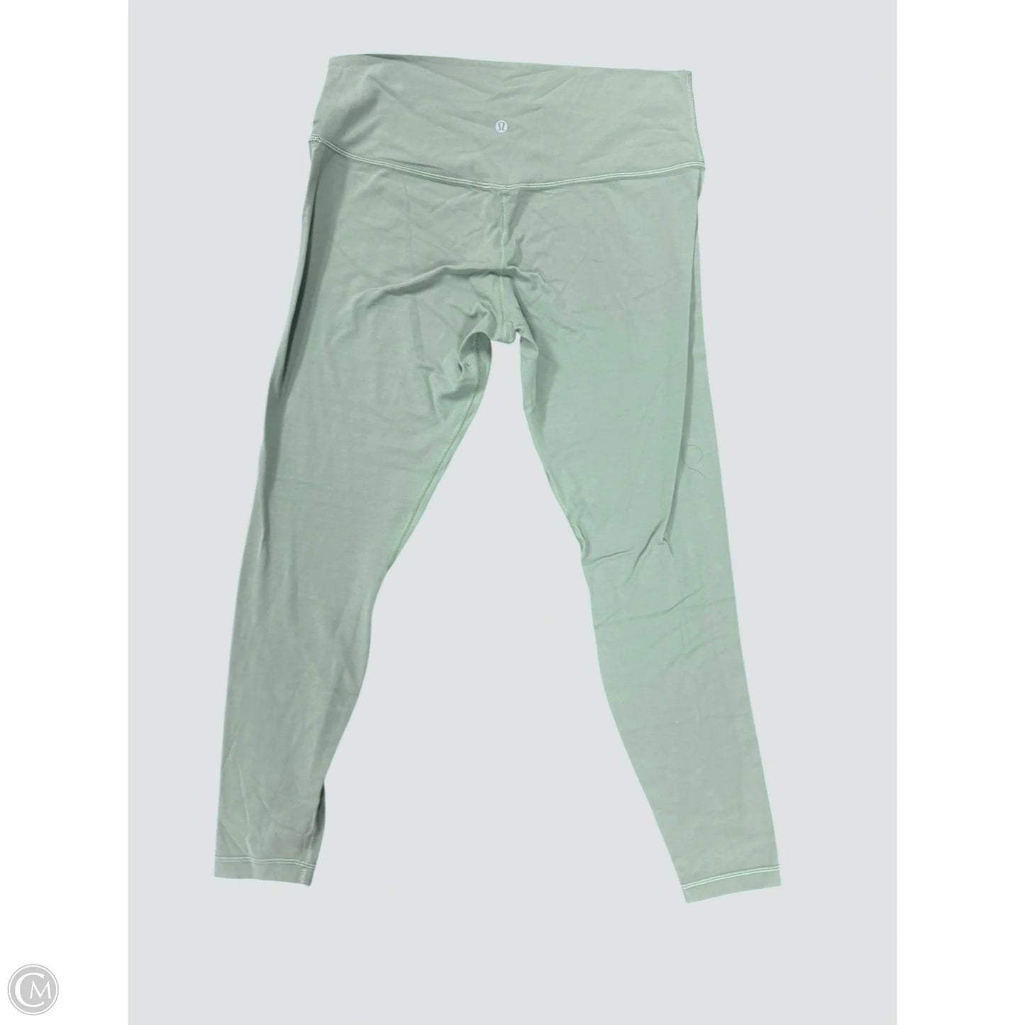 Athletic Leggings By Lululemon In Green, Size: 14