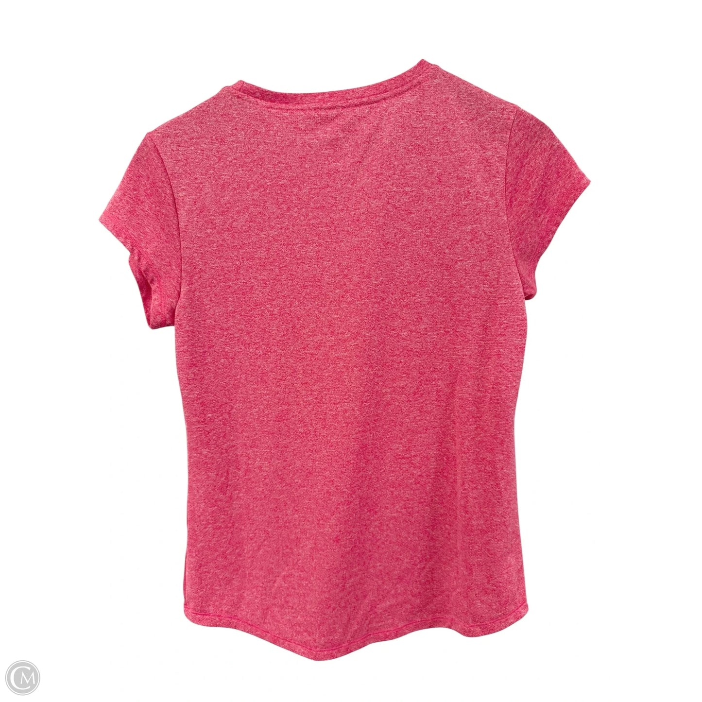 Athletic Top Short Sleeve By Puma In Pink, Size: M