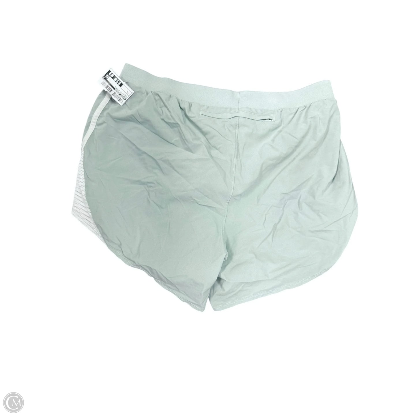 Athletic Shorts By Under Armour In Green, Size: L